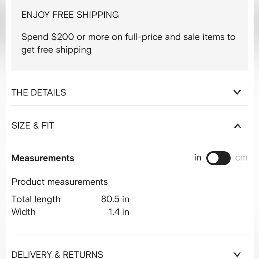 Authentic Off White belt - Picture 9 of 9